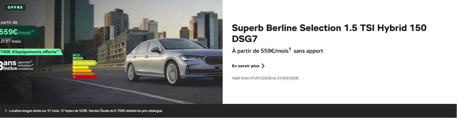 Superb Berline Selection