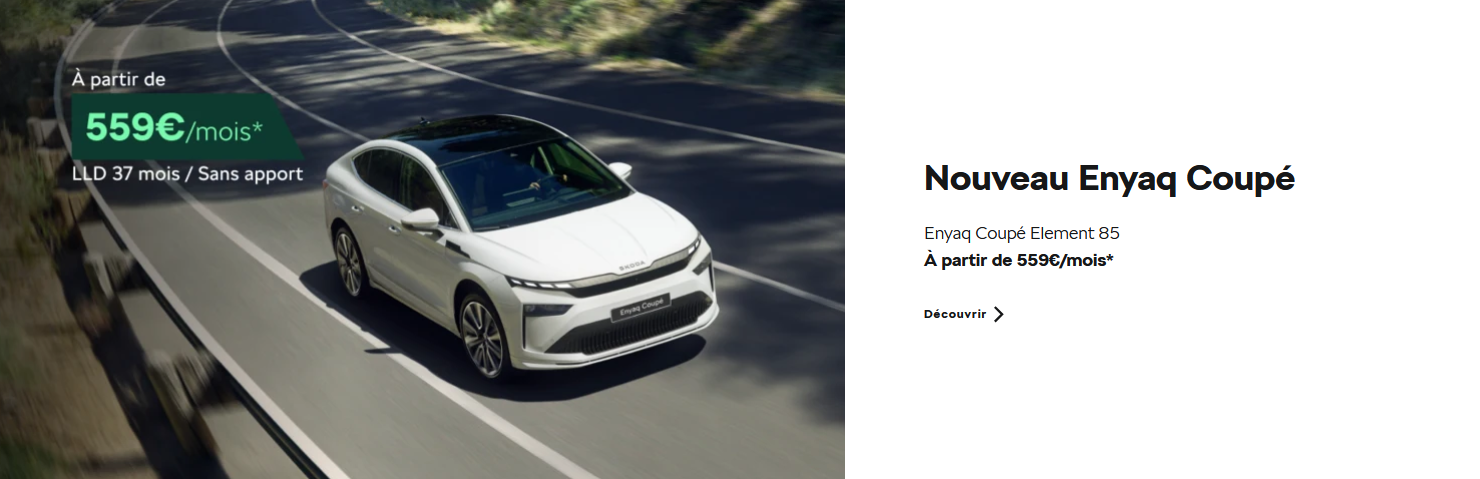 Nouveau Enyaq Coupé