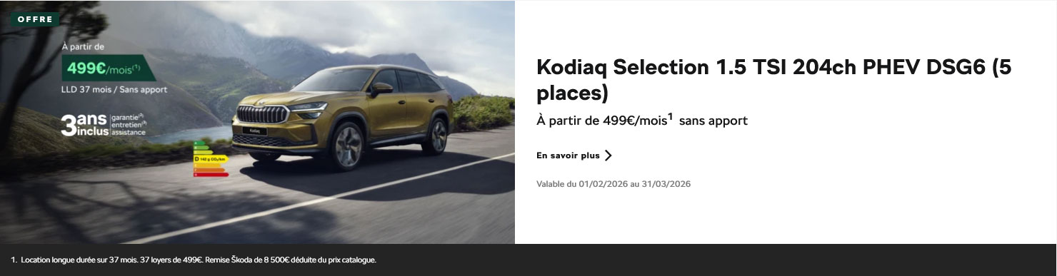 Kodiaq 7 Places