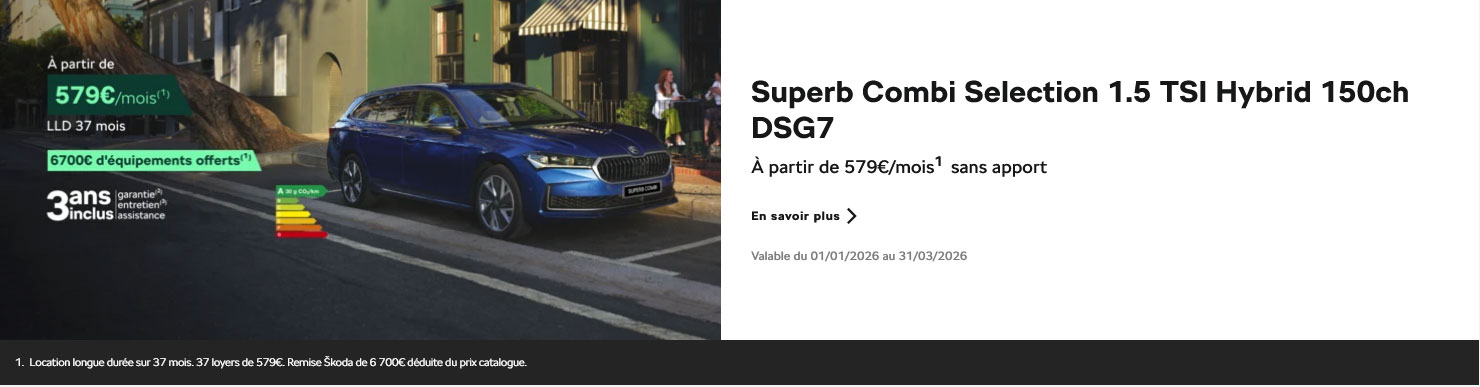 Superb Combi Selection