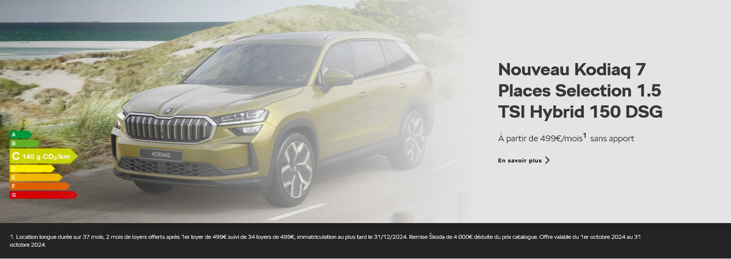 Nouveau Kodiaq 7 Places