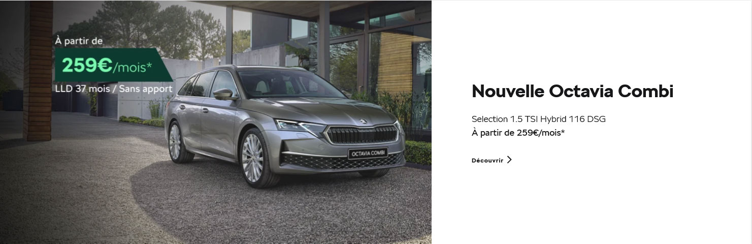 Nouvelle OCTAVIA Combi