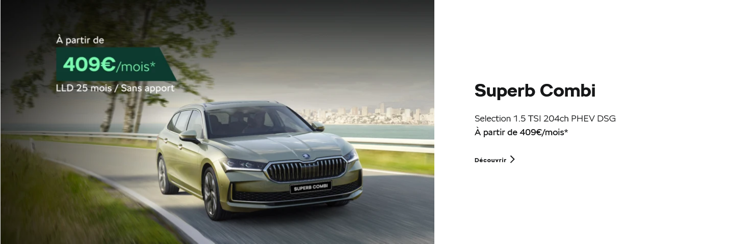 Nouvelle Superb Combi