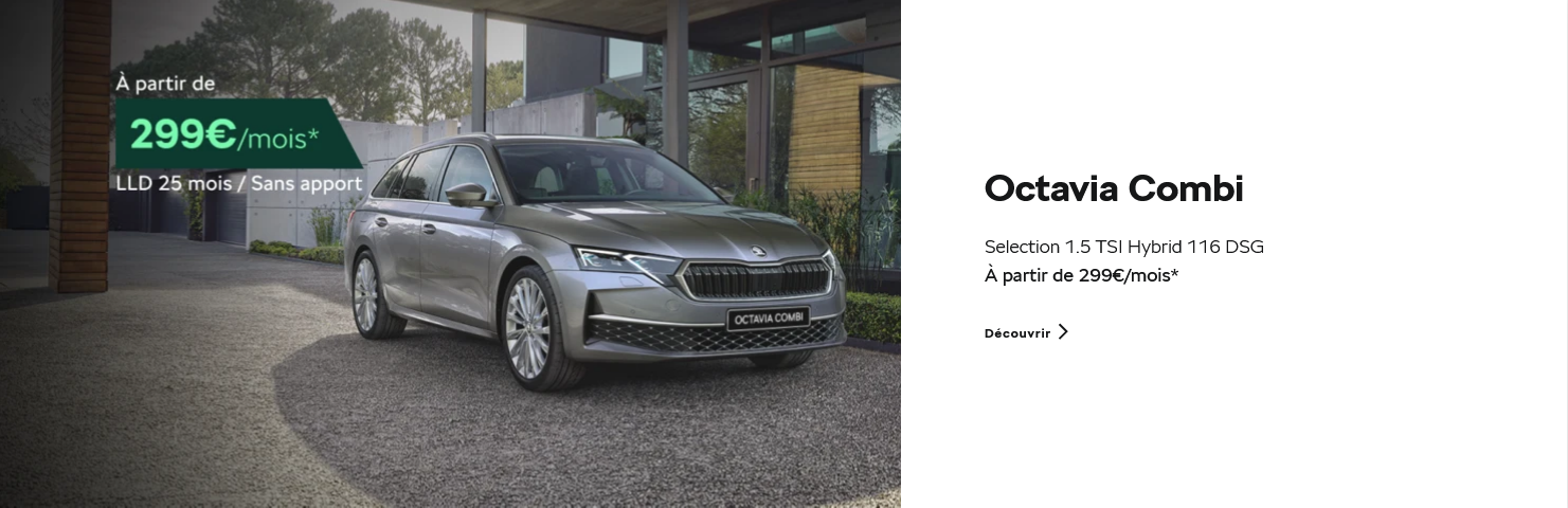 Nouvelle OCTAVIA Combi